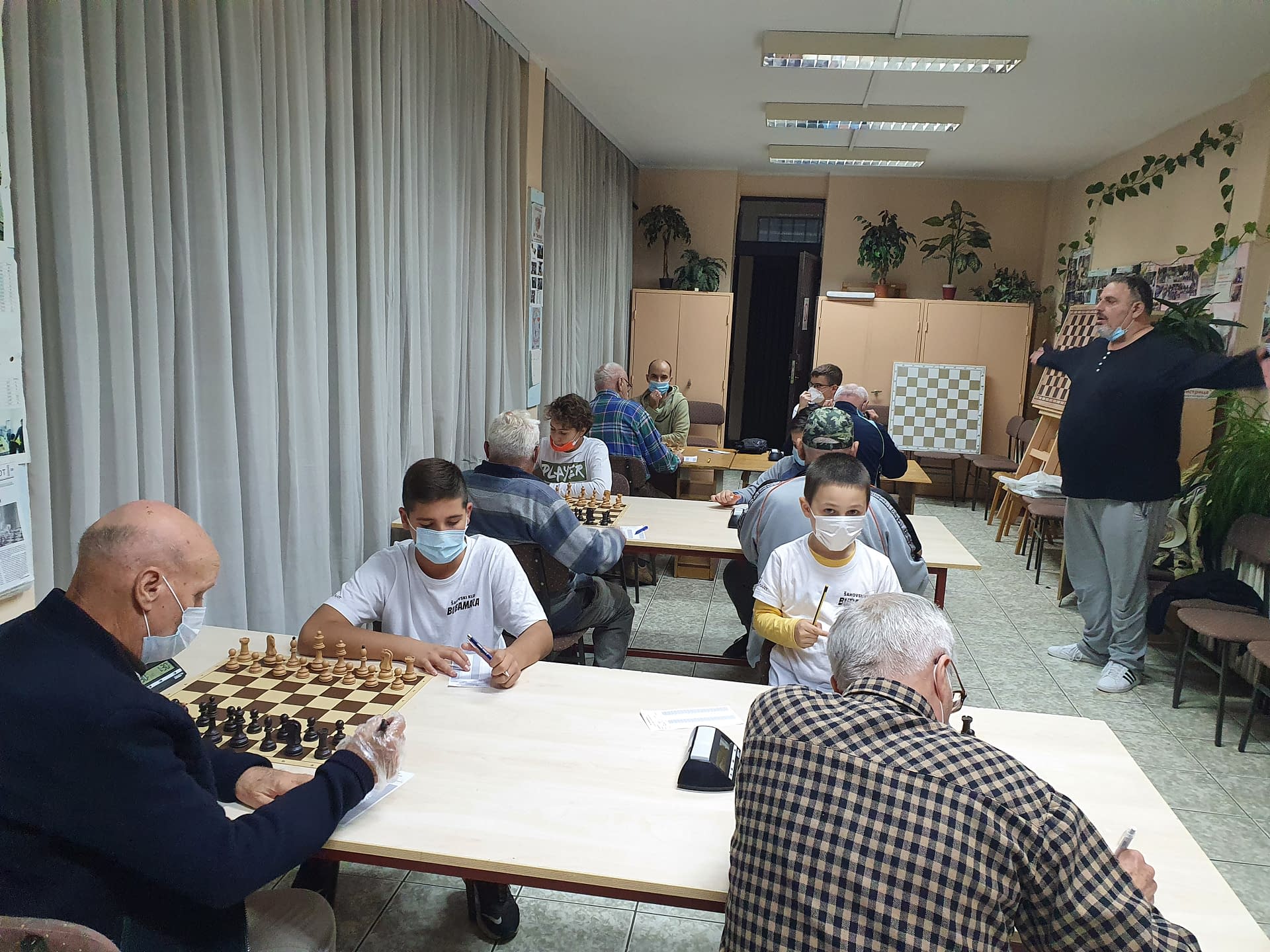 U 5. kolu novosadske šahovske lige ŠK Bubamara se susrela sa ŠK Penzioner iz Novog Sada – 02.10.2020.
